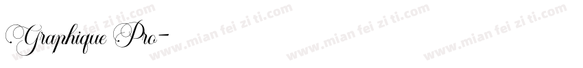 Graphique Pro字体转换